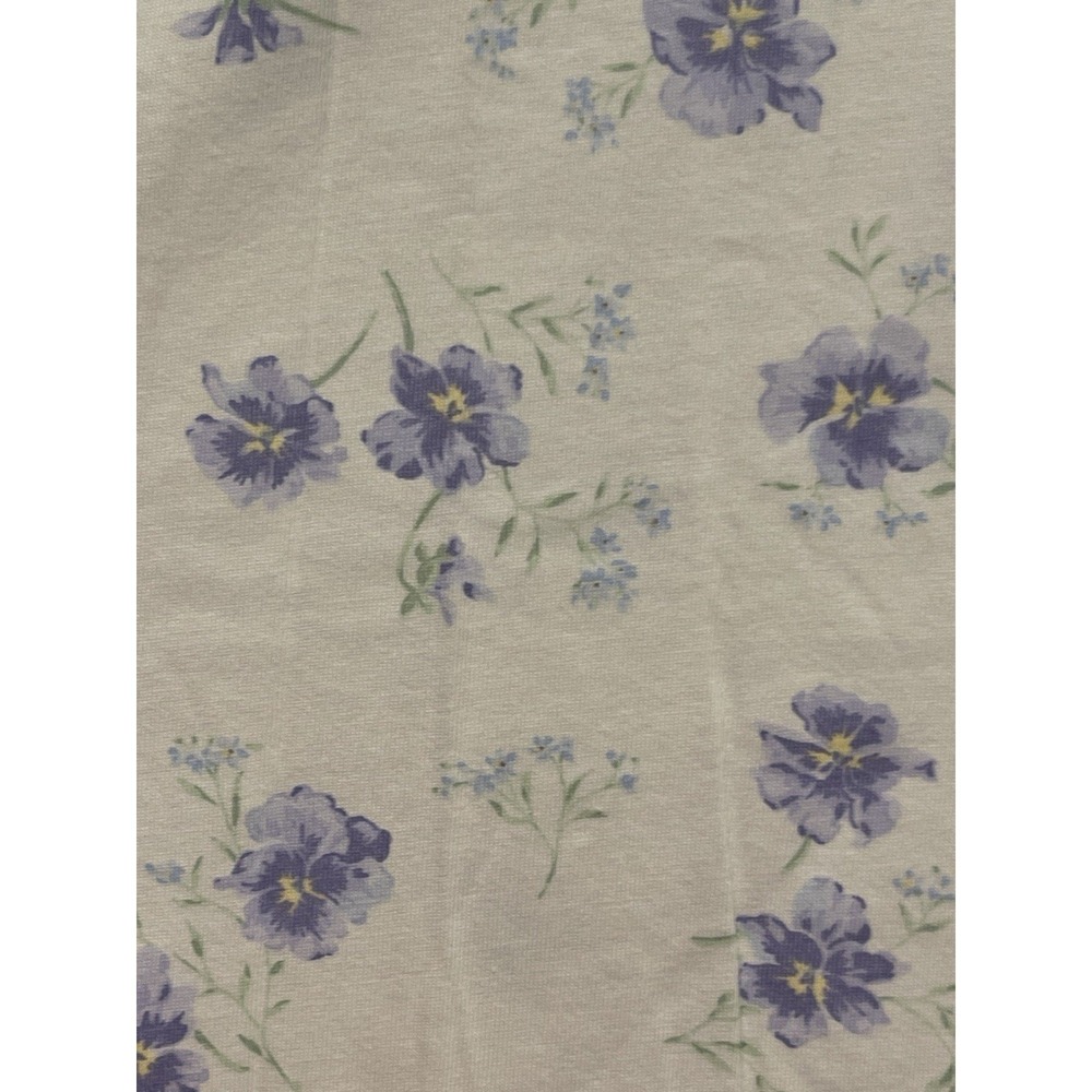 Eiileen West Petal Soft Pima Lilac Short Sleeve Nightgown 2X XXL - Picture 11 of 13